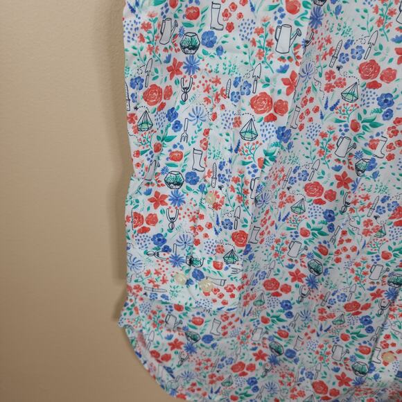 Duluth Wrinklefighter Tunic in Gardener Floral Size S - Picture 4 of 8